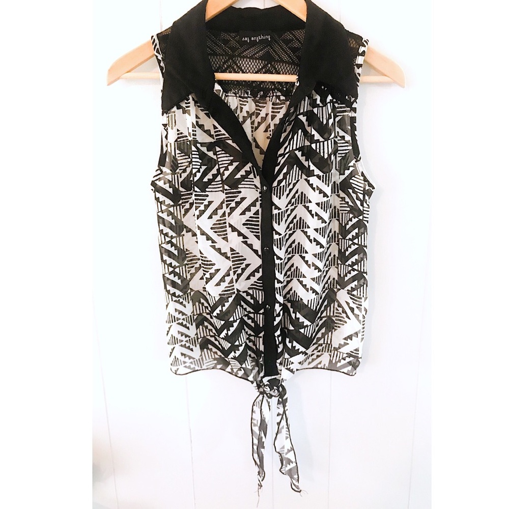 Aztec Say Anything Blouse